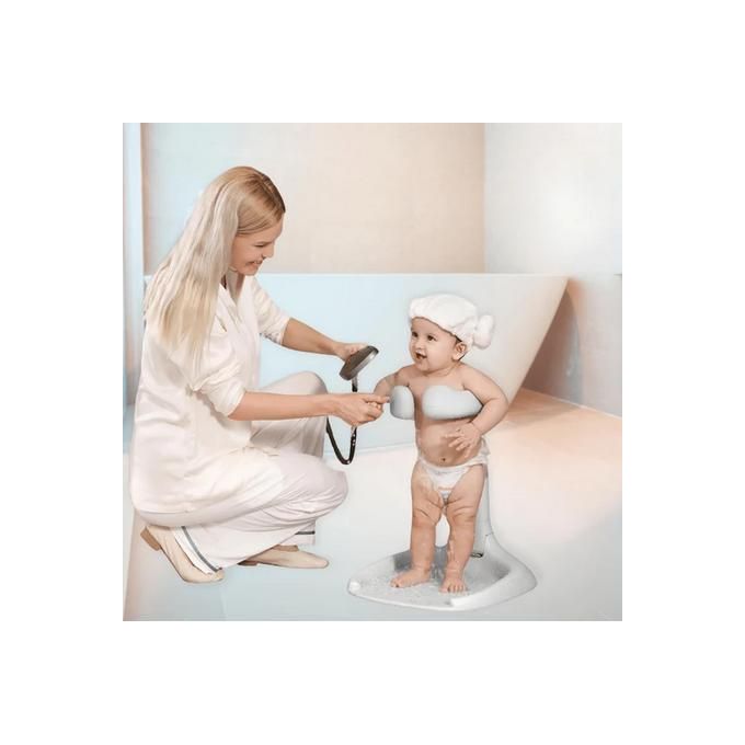 Support De Bain Pour Bébé Avec Base Antidérapante - Réglable En Hauteur, Pour La Douche