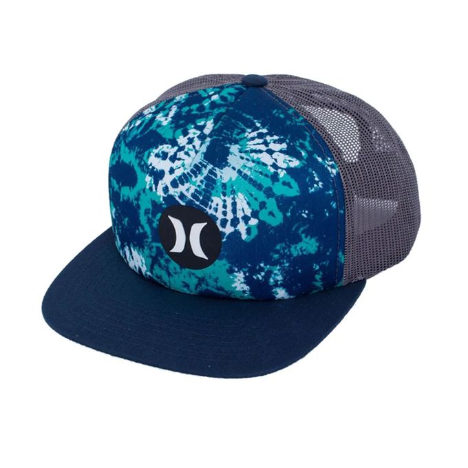 Casquette Trucker Hurley Yupoong – Maille Marron – Snapback Réglable NEUF