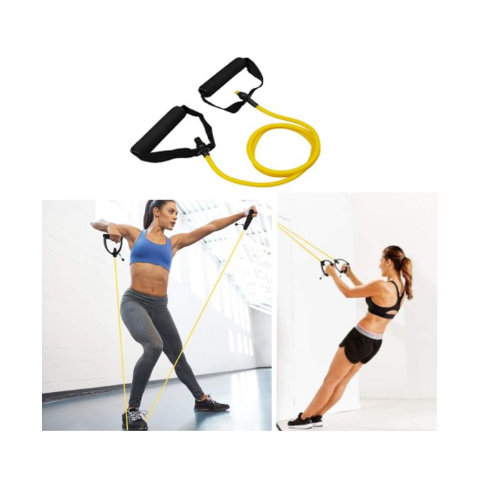 Corde de Traction Elastique Fitness Multifonction