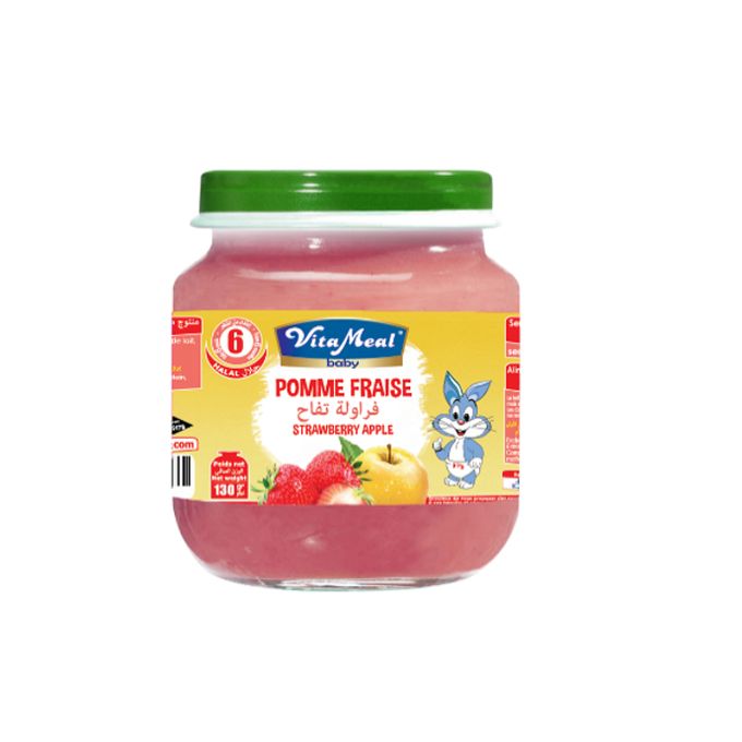 Vitameal Petit Pot Vitameal Pomme Fraise 130gr A Prix Pas Cher Jumia Maroc