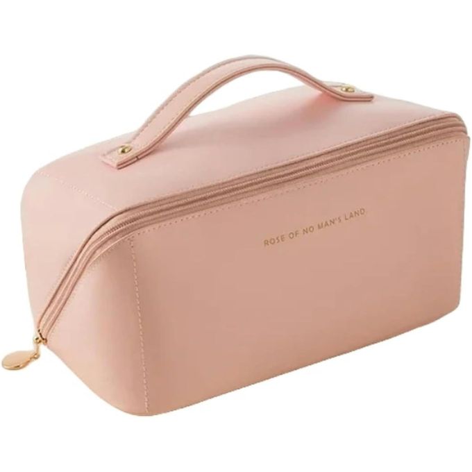Kososuru Petite trousse de maquillage pour sac à main, sac à cosmétiques de voyage étanche pour femme, Gris, Moderne