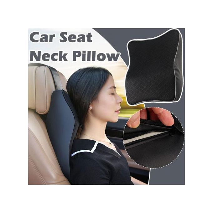 Generic Coussin de cou de siège de voiture, oreiller de repos pour le cou  et le dos, à prix pas cher