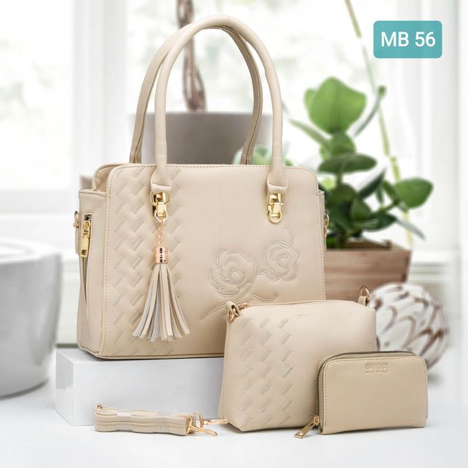 Sac a main pour femme de Luxe haute qualité 3 piece cuir