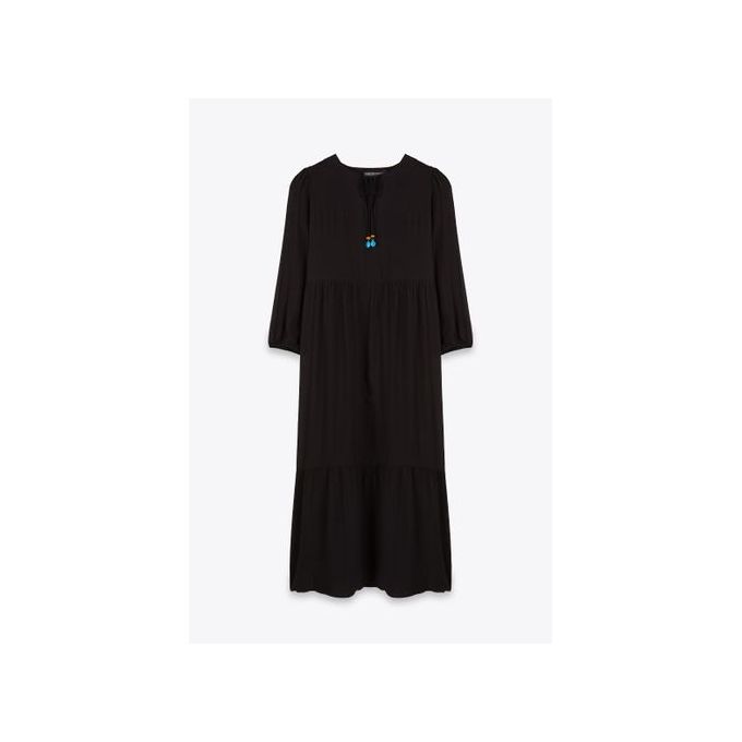 Marwa Robe Longue - Noir