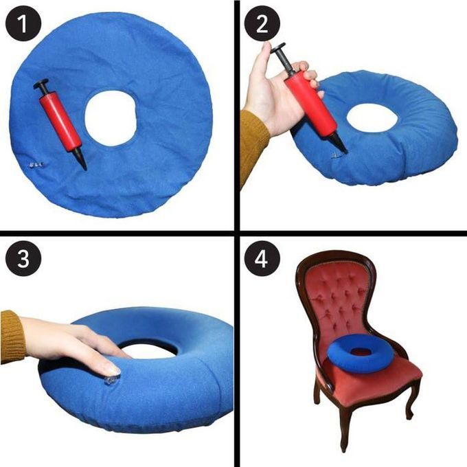 Generic Coussin pour douleurs au coccyx gonflable à prix pas cher