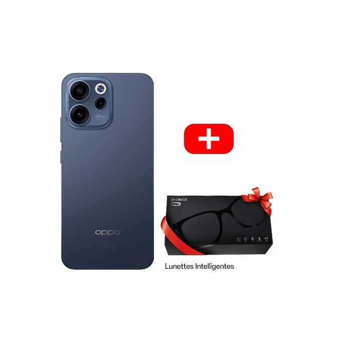 Reno15 F 5G - 12GB + 512 GB - 50MP Selfie Ultra Grand-Angle - 7000mAh de batterie - Twilight Blue + Lunettes Intelligentes