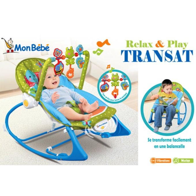 Mon Bebe Relax Transat Evolutif Bleu A Prix Pas Cher Jumia Maroc