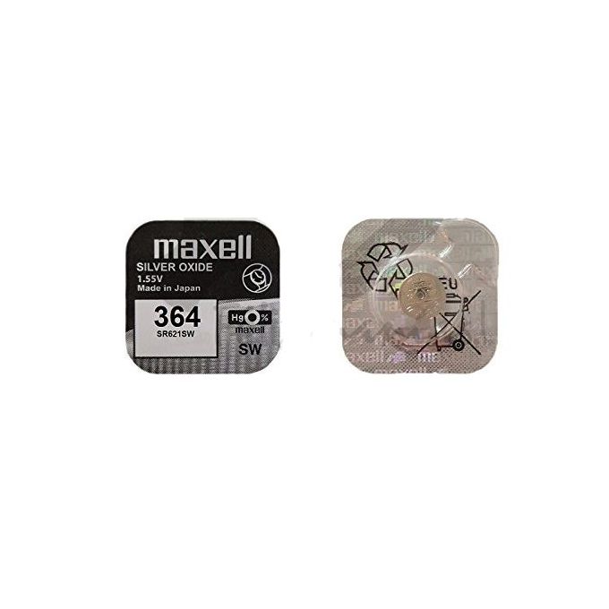 MAXELL 377/SR626SW Pile de montre à pile bouton en oxyde d'argent 3 (trois)  pièces