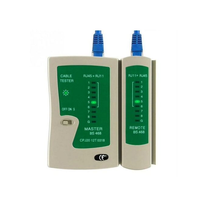 Generic Metrix Multimètre Tension Ohm Ampèremètre Voltmètre 1000v 10A  +Testeur RJ45 RJ11 à prix pas cher