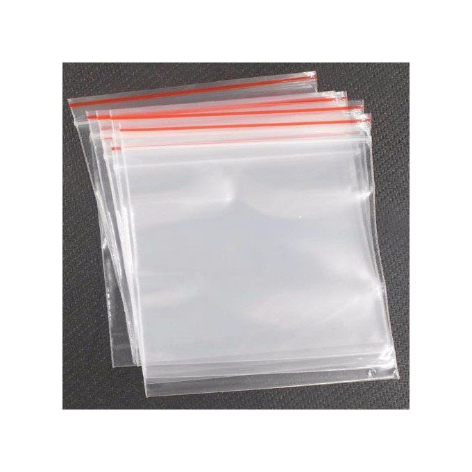 Generic 100 x sachets d'emballage zip transparent 14 cm x 20 cm à