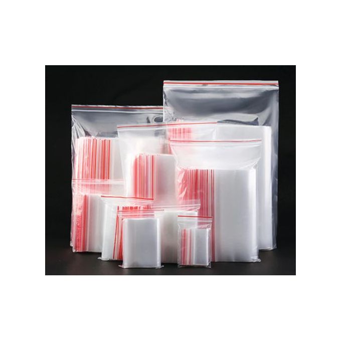 Generic 100 x sachets d'emballage zip transparent 14 cm x 20 cm à