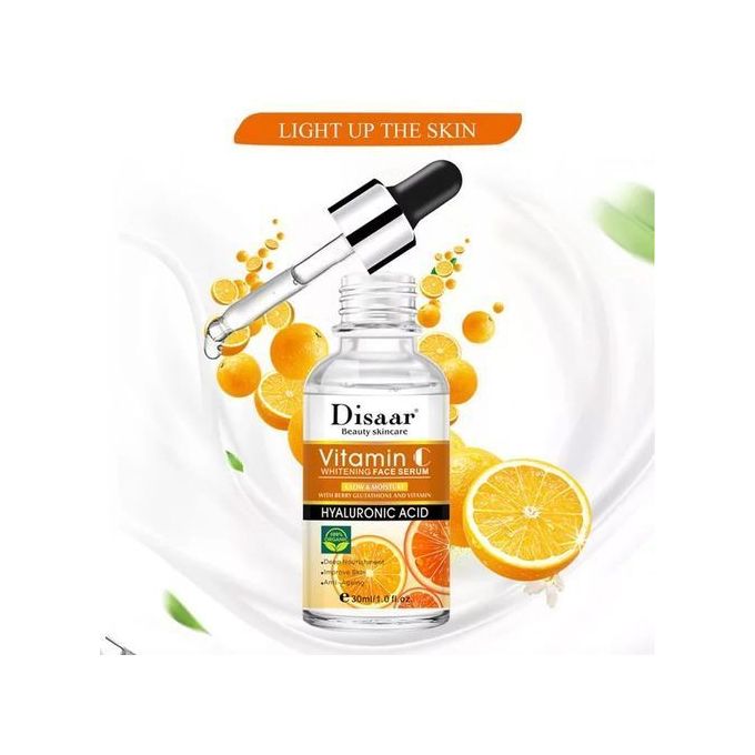 Disaar Sérum Vitamine C/ blanchissant Hydratant Anti Rides anti-âge/Vieillissement/Tache de Rousseur/30ml