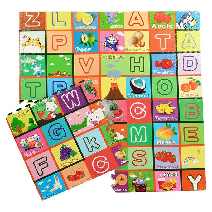 Generic Tapis Puzzle Tapis De Jeu Bébé Tapis De Sol Puzzle Tapis EVA Pour  Enfants Tapis De Mousse Tapis De Sol 4 PCS 60cmx4 à prix pas cher