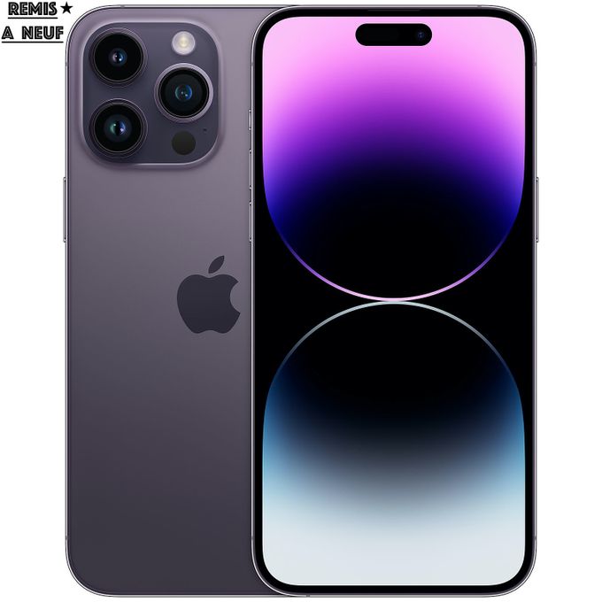 iPhone 14 Pro Max 5G 128 Go Purple Ecran OLED 6.7" inch 6 Go RAM - Remis a neuf