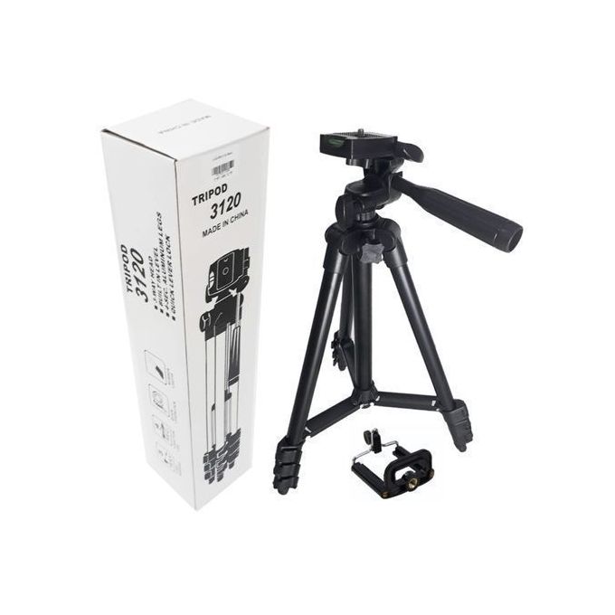 Support 3120 pour camera et telephone en aluminium