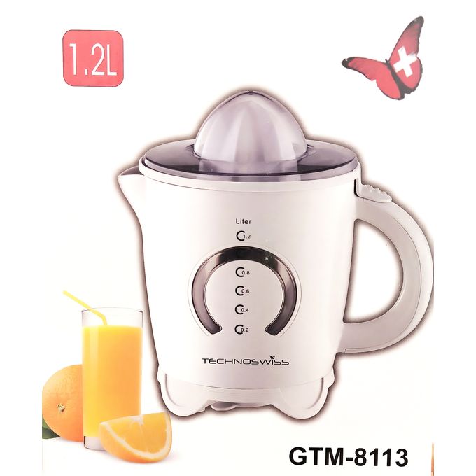 Technoswiss Presse Agrumes Presse Orange Electrique Ultra Compact 40w Jus Orange Citron A Prix Pas Cher Jumia Maroc