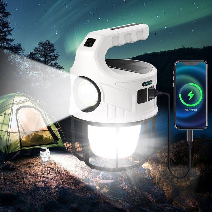 Lampe Led Portable pour tente suspendue, Rechargeable par USB, luminaire  d'extérieur, idéal pour la pêche ou le Camping, 3 Modes d'éclairage  d'urgence