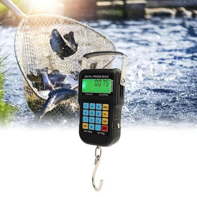 Balance Numérique De Pêche Rapala - Capacité 50 Lb / 25 Kg - Neuve Scellée - Gris