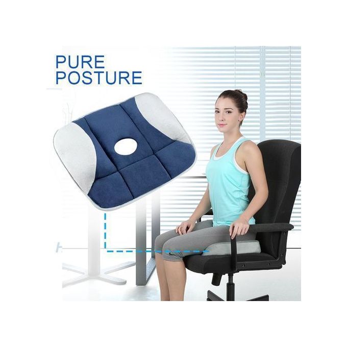 Pure Coussin de siège orthopédique antidérapant pour chaise de bureau à  prix pas cher