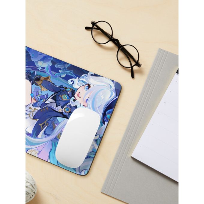 Tapis De Bureau Genshin Impact - 2e Anniversaire - 70x40cm - Souris Jeu