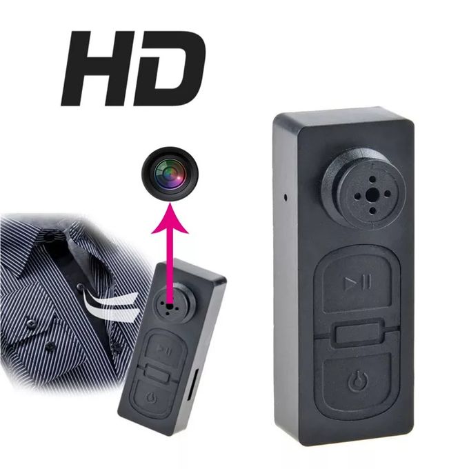 petit caméscope de Surveillance Portable bouton chemise