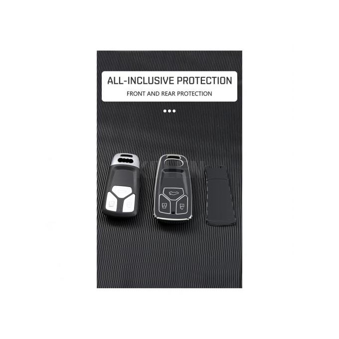 Coque Housse de protection clé voiture en TPU Pour Audi Maroc à