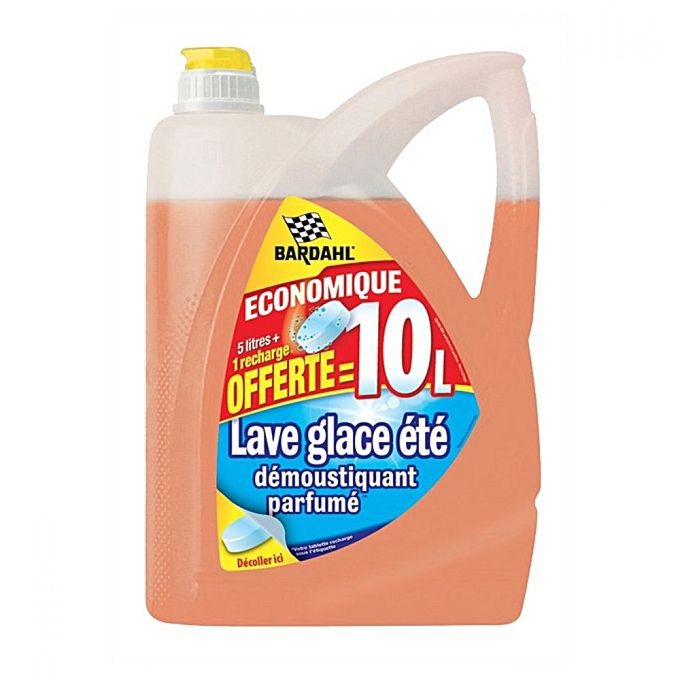 Bardhal Nettoyant lave-glace été + recharge pastille flacon métal Bardahl 5  L à prix pas cher