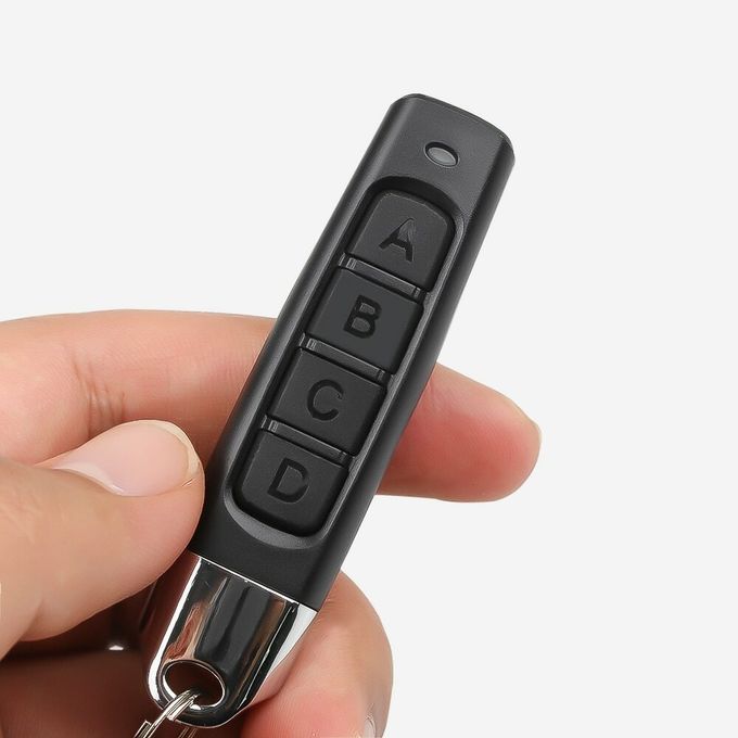 Clé à distance, alarme sans fil universelle Clonage à distance Porte-clés  de remplacement Fob pour garage de voiture, porte-porte, stores, systèmes d' alarme 433mhz