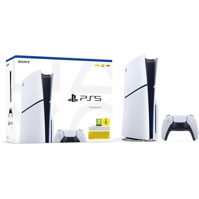Sony Console PlayStation 5 Blu-ray Modèle Slim (nouveau modèle CFI-2016 2023)
