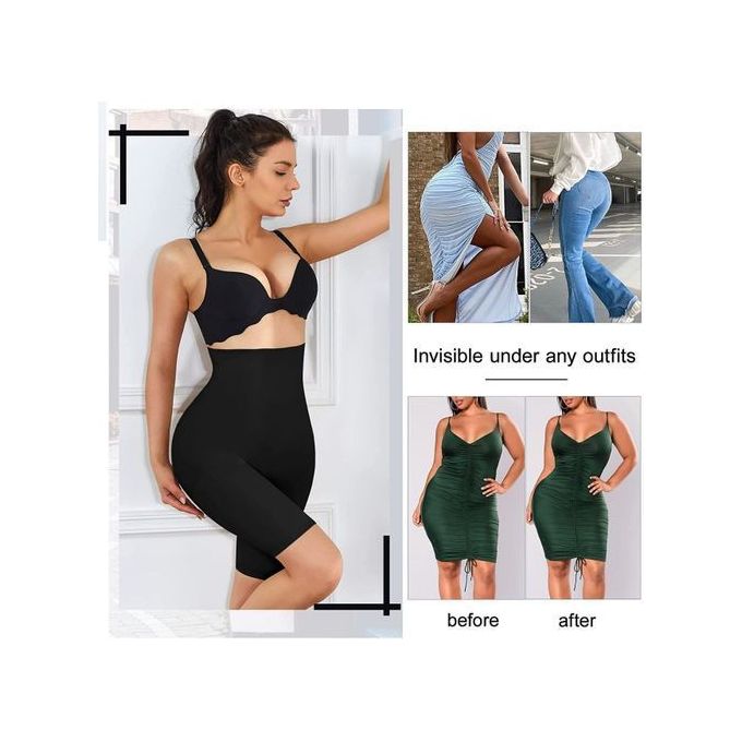 Shapewear pour femmes Shorts Romper Taille Haute BodyBody Shaper 3 En 1  Sauna Pantalon de survêtement Femmes Perte de cuisse Taille Trainer  Jumpsuit Sport