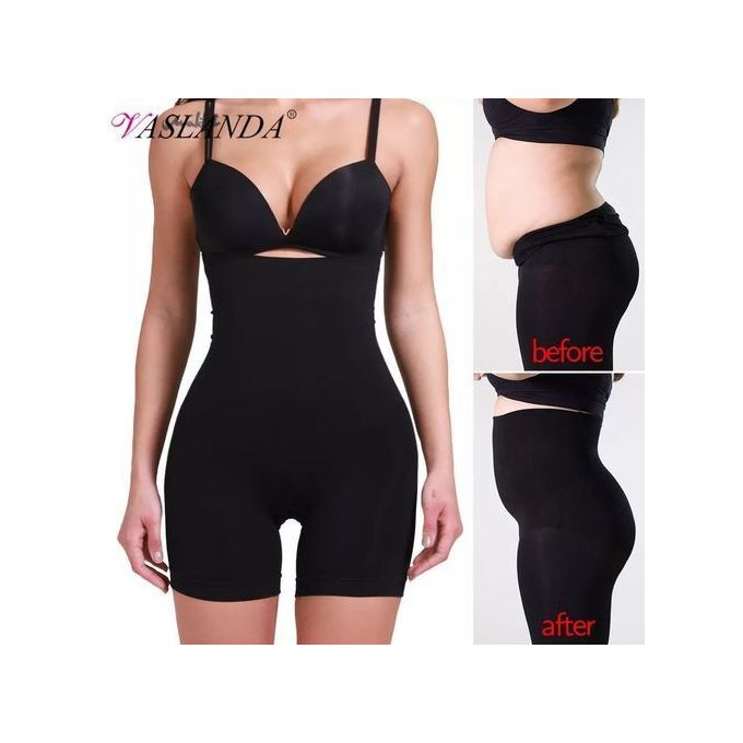 Shapewear pour femmes Shorts Romper Taille Haute BodyBody Shaper 3 En 1  Sauna Pantalon de survêtement Femmes Perte de cuisse Taille Trainer  Jumpsuit Sport