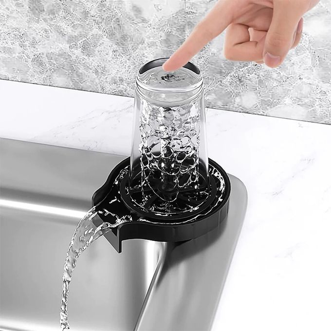 Generic Lave-gobelet automatique pour évier de cuisine, outil de lavage  pour tasse à prix pas cher