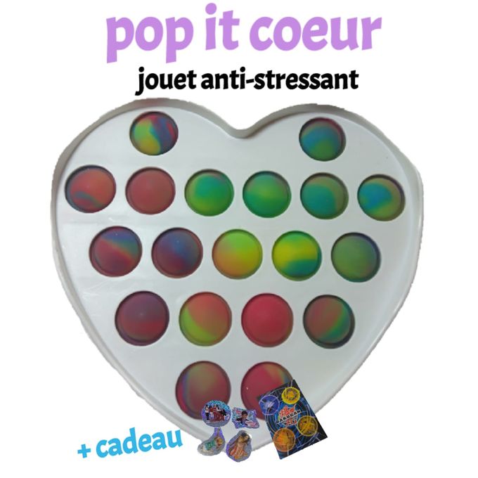 Generic Pop It PopIT Pop Push pop poP: Le jeu anti-stress à prix pas cher