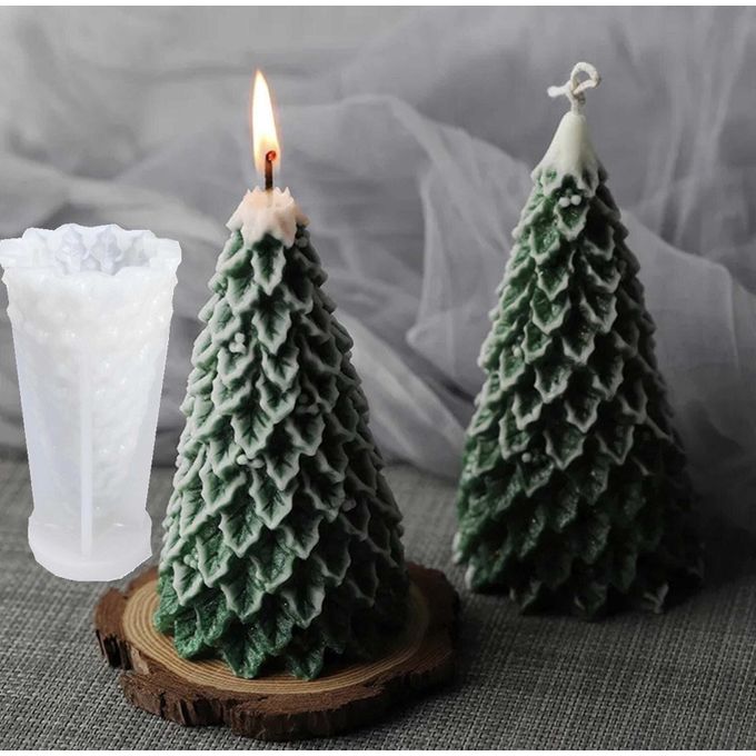 Moule en Silicone 3D arbre de noël pour père noël, – Grandado