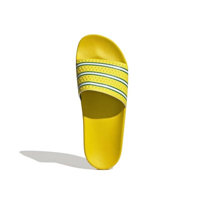 Claquette adidas jaune new arrivals