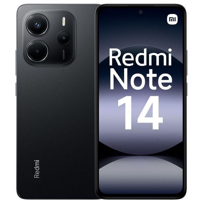 Redmi Note 14 Amoled 120Hz 6,67 (8Go, 256Go) MediaTek Helio G99-Ultra - 108MP/20 MP- Noir