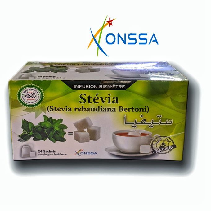 100% Naturel Stévia 24 sachets