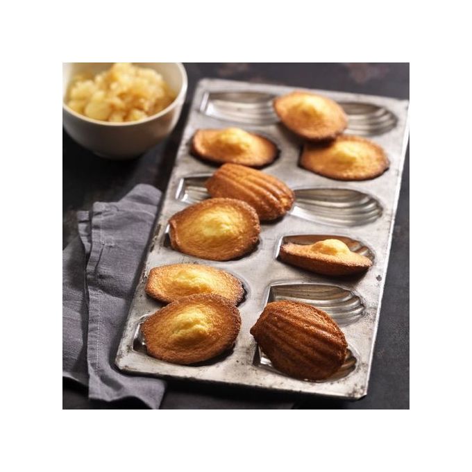 Generic 12 cavité Moule à Madeleines, Pour 12 Madeleines, Cuisson optimale  de la pâte, à prix pas cher