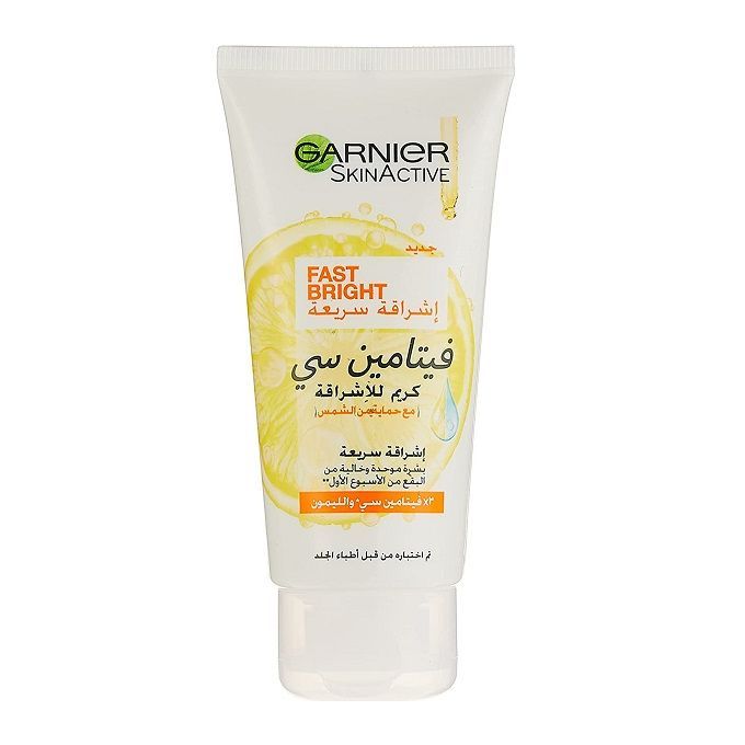 Garnier Fast Fairness Crème Éclaircissante À La Vitamine C, Au Citron