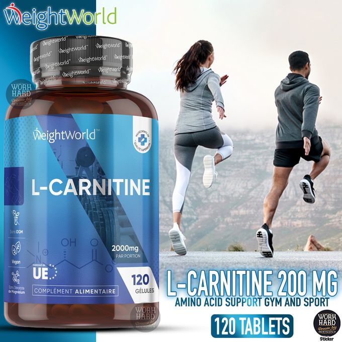 WeightWorld L Carnitine Pure Acide Aminé Haute Qualité &
