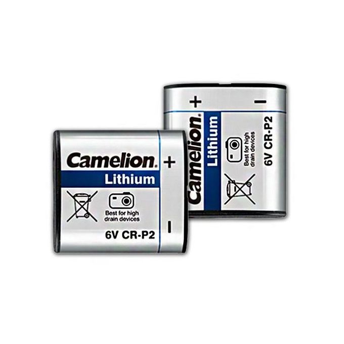 Camelion Batterie 6V CR P2 Lithium Pour Appareil Photo, Pile 6