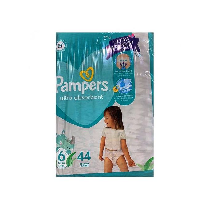 Pampers 44 couche bebe taille 6 à prix pas cher