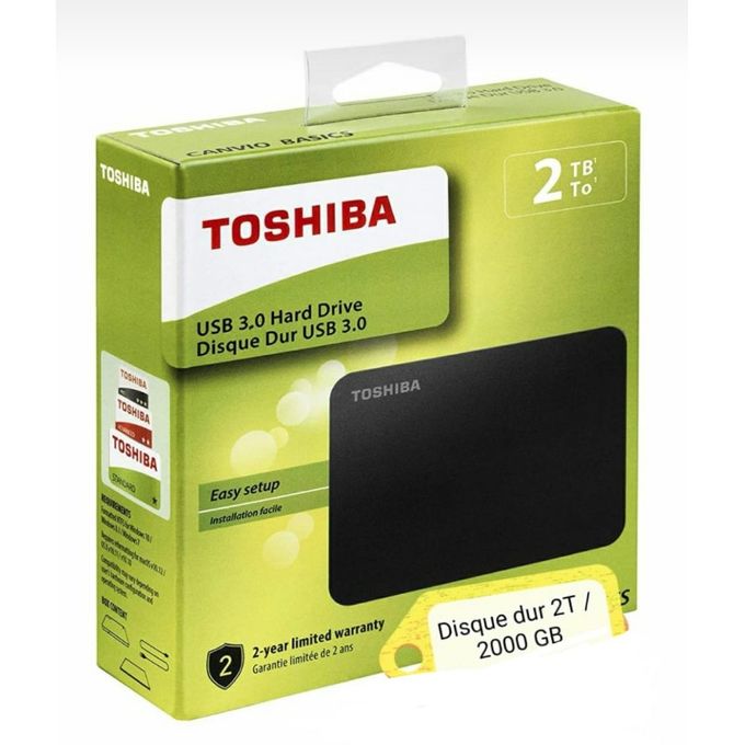 Toshiba Hard Disc Disque Dur Externe Usb 3 0 2 5 2000 Go A