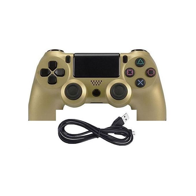 Manette Playstation 4 DOUBLESHOCK PS4 USB STYLE GOLD – Prix Maroc