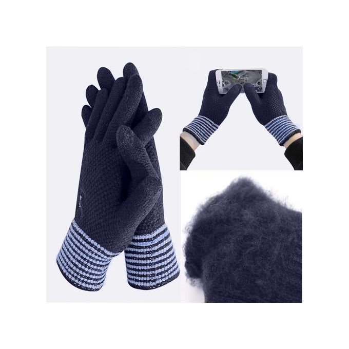 Generic Gant Tactile Telephone, Paire de Gants Antiderapantes, Contre  Froid, Unisexe à prix pas cher