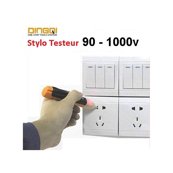 Stylo testeur électrique numérique VD807 détecteur de point de rupture de  fil zéro incendie testeur de fil