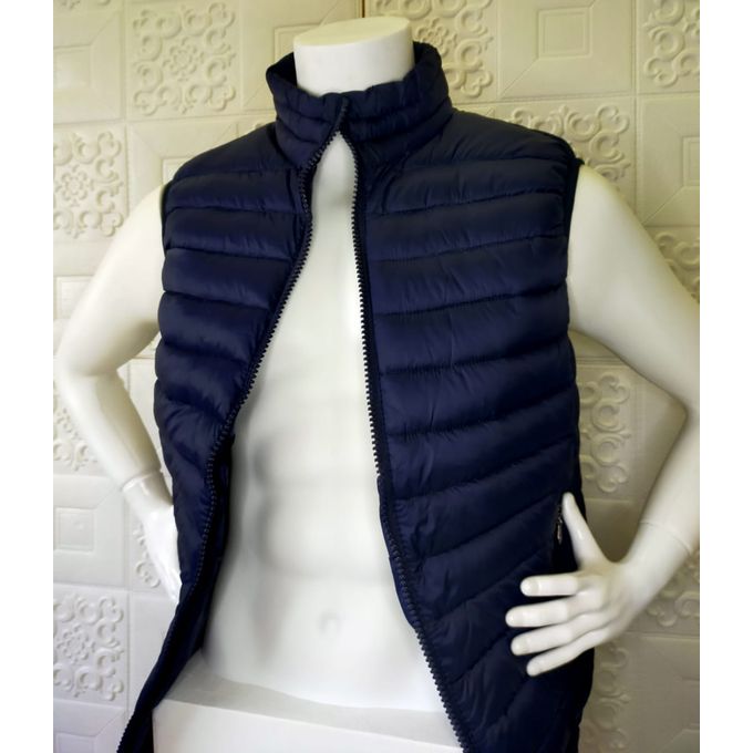 Gilet doudoune homme couleur bleu