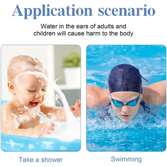 20 Protège-oreilles Autocollants Imperméables Pour Bébé - Bain, Shampooing, Piscine, Lavage Des Cheveux