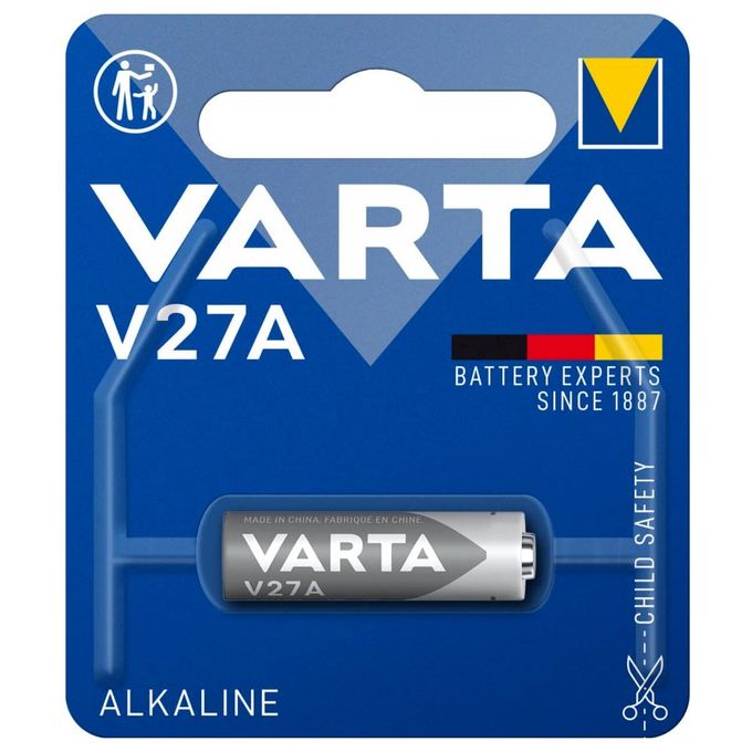 VARTA Pile Alcaline 27A 12V, Télécommande GPS Alarme Alkaline LR27 12 volts  à prix pas cher