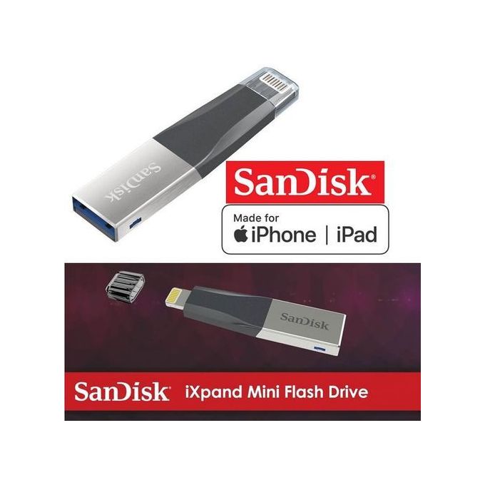 SANDISK CLÉ USB IXPAND MINI 16 G - SNGF MAROC